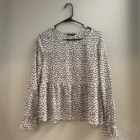 SHEIN Floral Long Sleeve Blouse - Picture 1 of 4